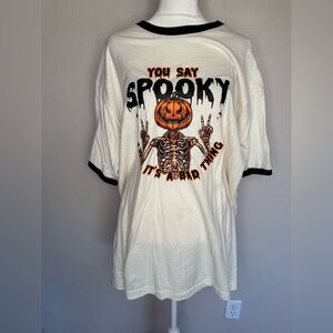 Spooky T shirt . Size XL
